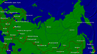 Russland Städte + Grenzen 1920x1080
